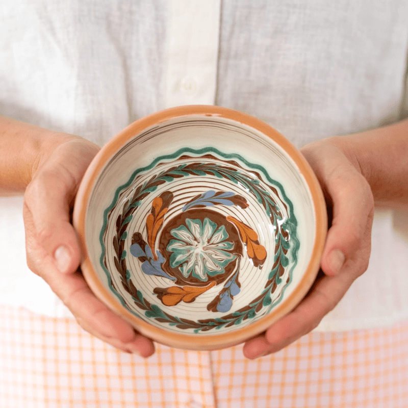 håndlavet keramikskål
